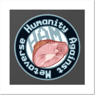 HAM: Humanity Against Metaverse Posters and Art